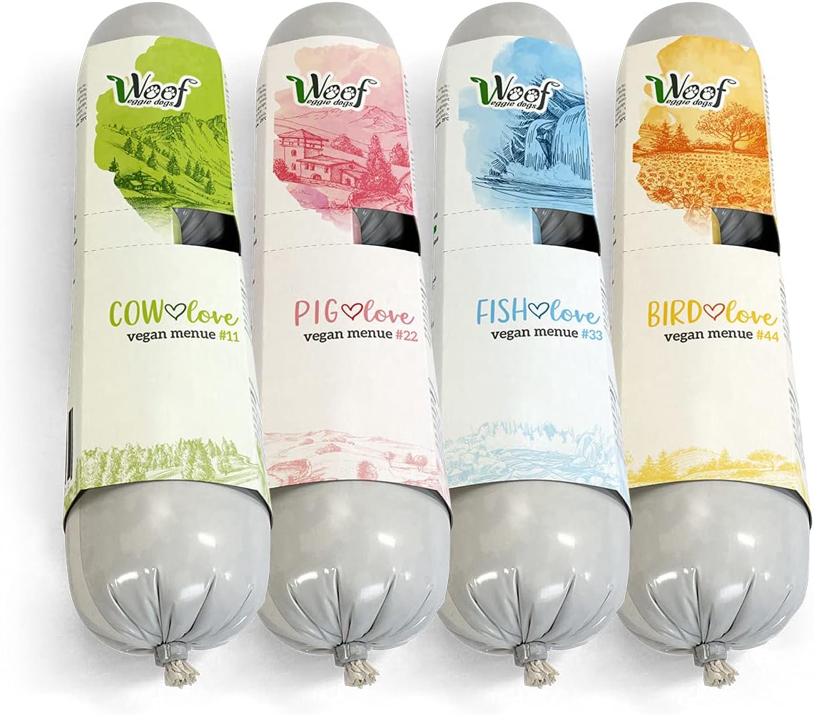 Voof Mix-Box - veggie menues, 12x400g, dog food wet (4,8kg)