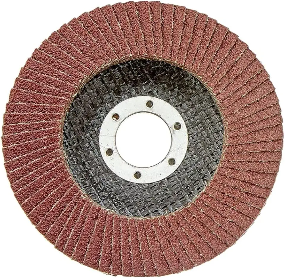 DISCO DE LIXAS TIPO FLAP 115MM PARA LIXADEIRAS, GRAO 80