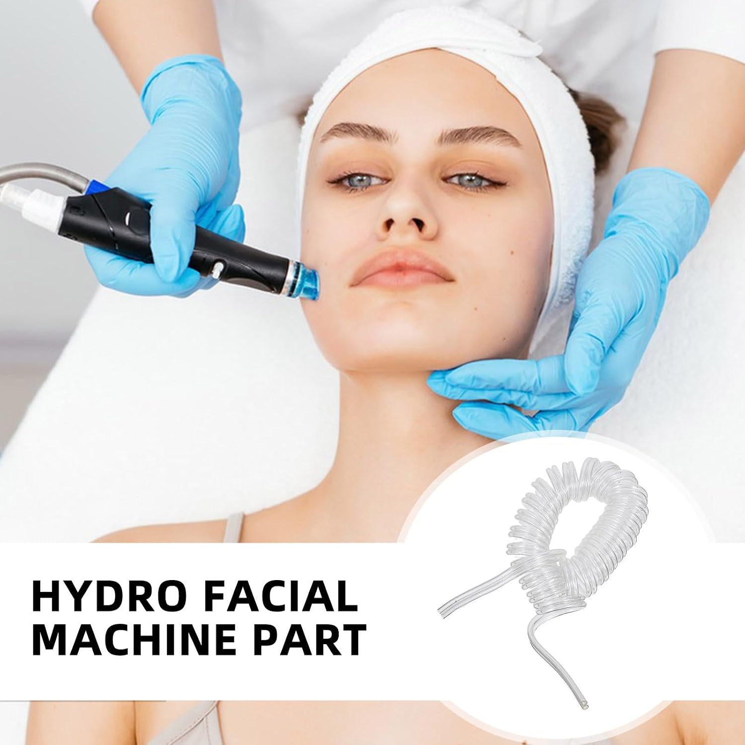 Pen Sprayer Adapter Suction Machine Facial for Plastic Tube Cleansing | Home and Salon Use, Compact Build, Precision Manufacturing, Unique Design, Compatible with Replacement Supplies