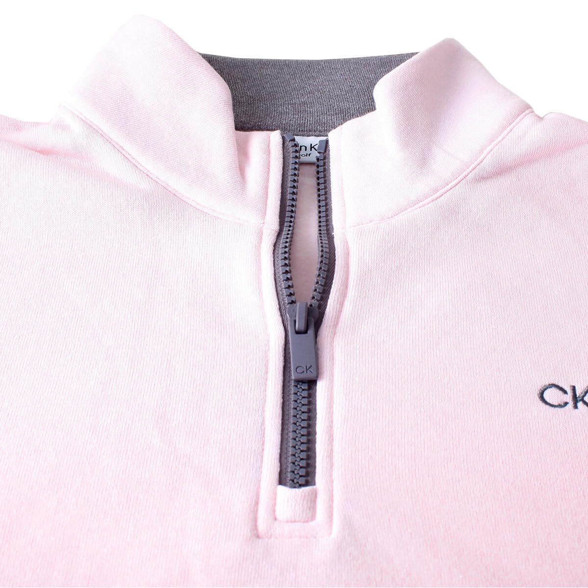 Calvin Klein Suéter de Golf Supersuave 2026 Rocky con Media Cremallera Hombre