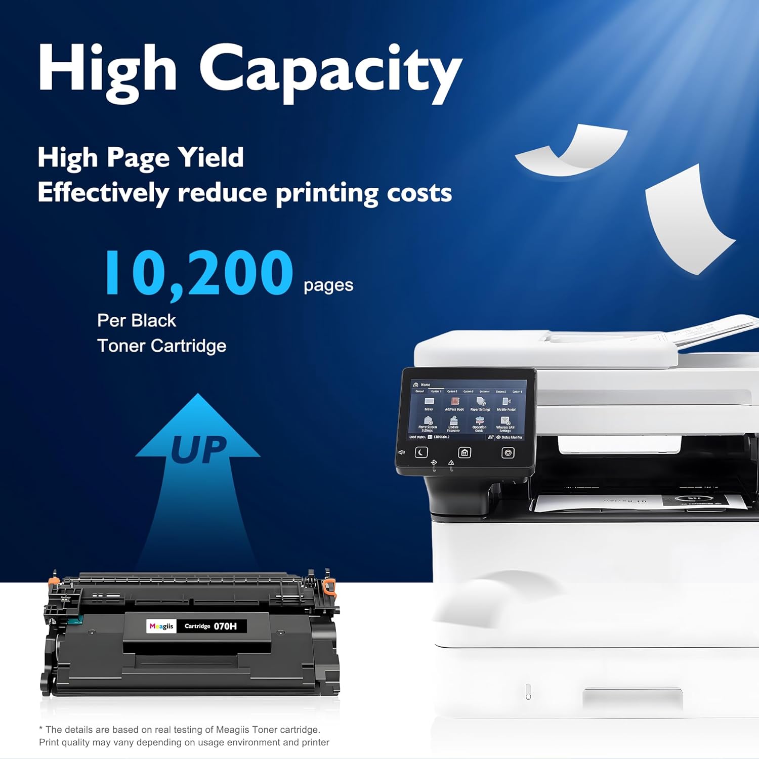 070H Toner Cartridge 2-Pack Replacement for Canon 070H Black High Yield Toner Cartridge CRG-070H CRG070H for Canon imageCLASS MF465dw MF462dw LBP247dw LBP246dw MF460 LBP240 Series Printer Ink