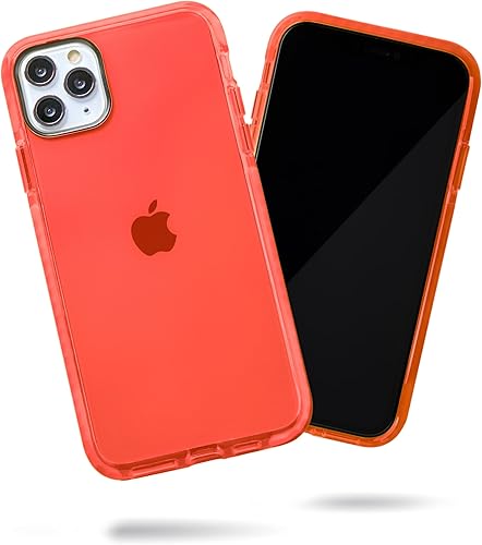 Miniatura 30 de SteepLab Funda de barrera para iPhone 12 y iPhone 12 Pro, absorción de impactos de protección de 360 grados con bisel elevado y colores llamativos