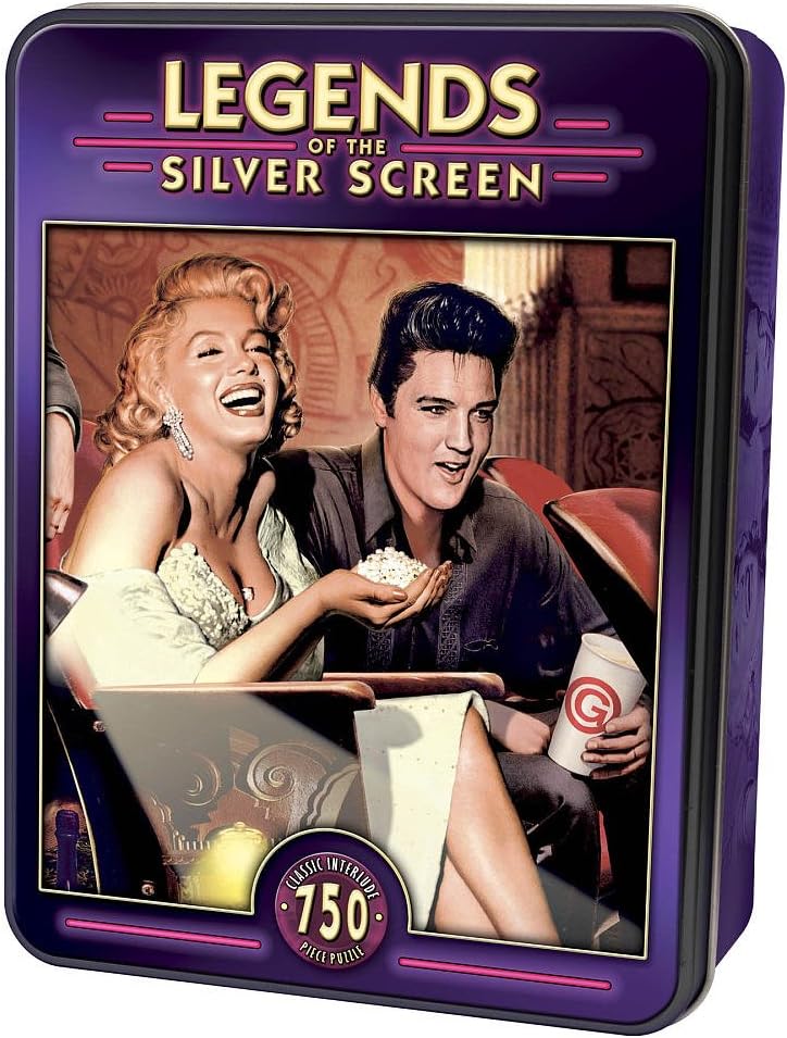 Classic Interlude 750 pc Legends Silver Screen Tin