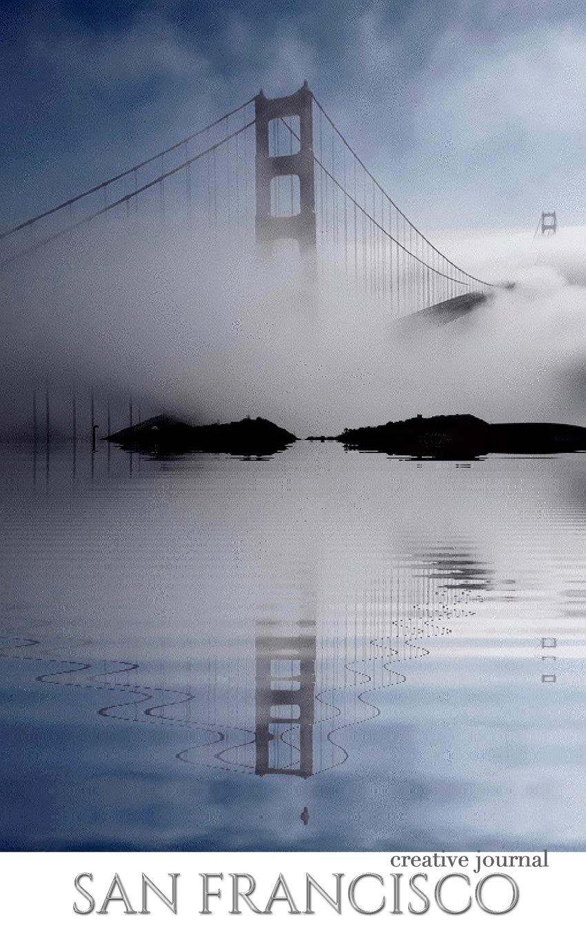 San Francisco stunning golden gate bridge reflecti: San Francisco golden gate bridge reflections Creat