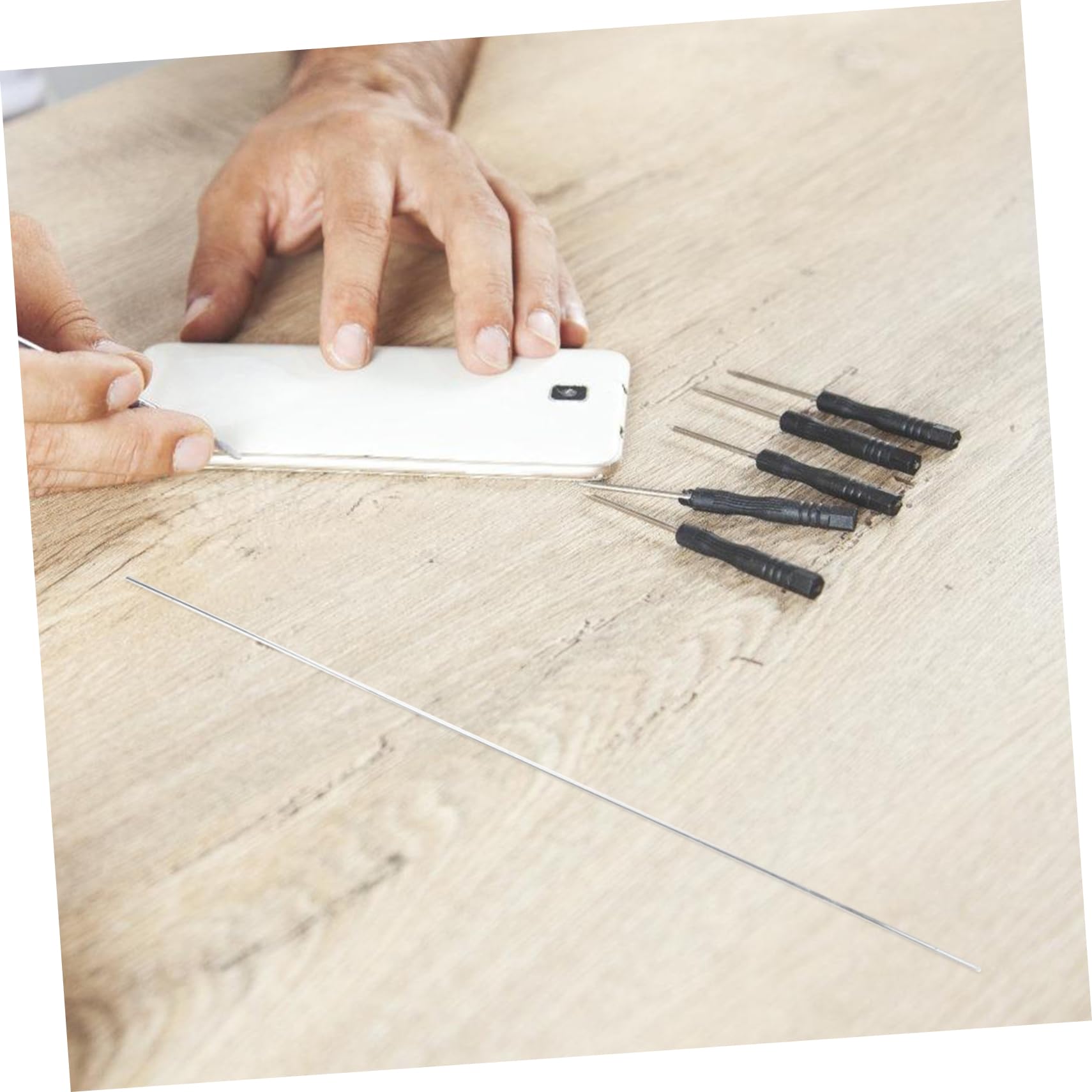 Yardenfun 10pcs Welding Rod Welding Sticks for Welding Aluminum Tig Aluminum Flux Core Welding Wire Welding Sticks Rods Aluminum Rods for Crafts Low Temp Welding Sticks Aluminum Bar Silver