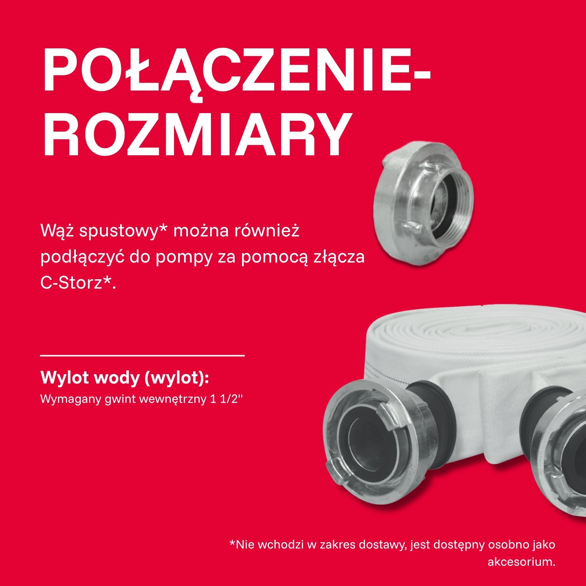 T.I.P. TVX 7000 Pompa Zatapialna do Brudnej Wody + T.I.P. 31008 Wąż do Pomp Zatapianych 10 m – Automatyczna, Edelstahl