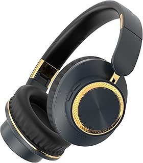 VEHOP H8 Over Ear Headphones, Upto 50 Hrs Playtime, Fast Charging, in-Built ENC Mic, 40mm Titanium Bass Drivers, Super Sof Price In India
