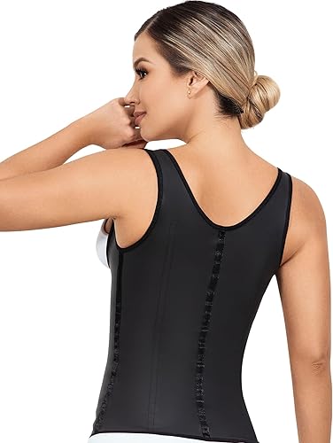 Miniatura 4 de LadySlim by NuvoFit Fajas Colombiana Chaleco de Látex Completo Chaleco Cincher Cintura Entrenador Faja Corsé Entrenamiento Corsé Shaper Cuerpo