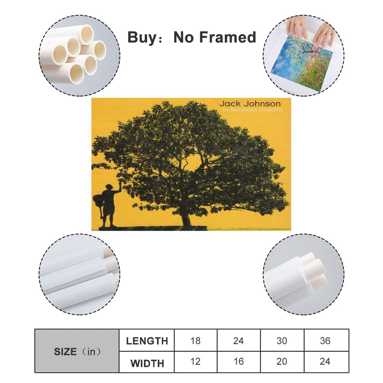 Amazon.co.jp: Jack Johnson in between Dreams キャンバス