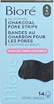 Bioré Deep Cleansing Charcoal Pore Strips Value Pack for Instant Pore Unclogging and Blackhead Removal (14 Count)