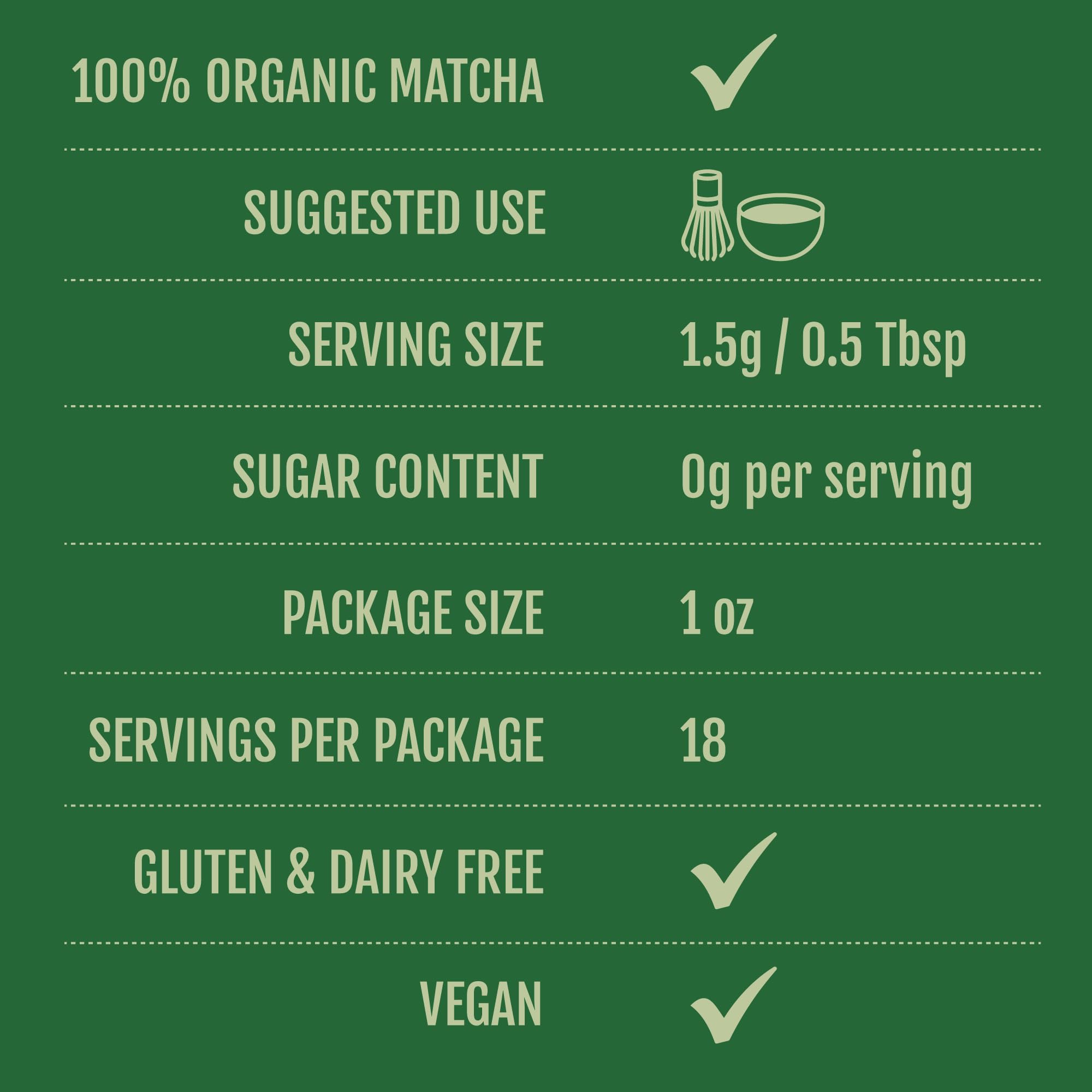 Two Leaves and a Bud Organic Ceremonial Matcha Green Tea 18 Servings 100 Japanese Matcha powder 1oz Tin — view 2