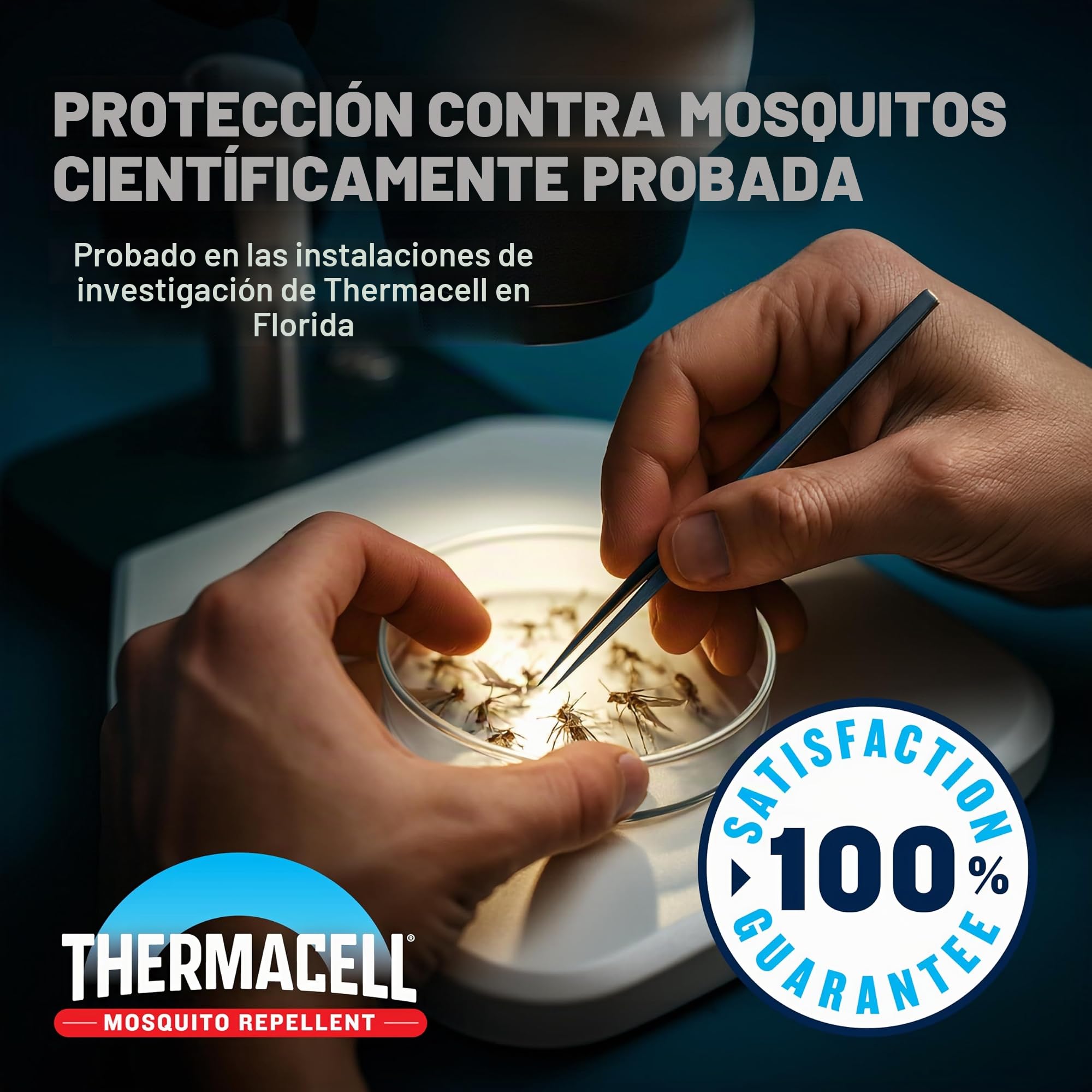 Thermacell E65XA - Repelente de Mosquitos Recargable con estación de Acoplamiento