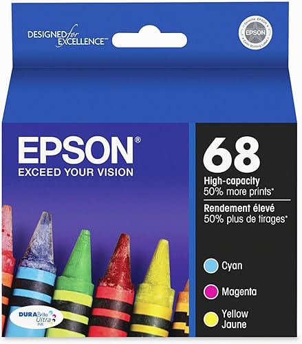 Miniatura 4 de Epson DURABrite T068 – Cartucho de inyección de tinta de alta capacidad Ultra 68