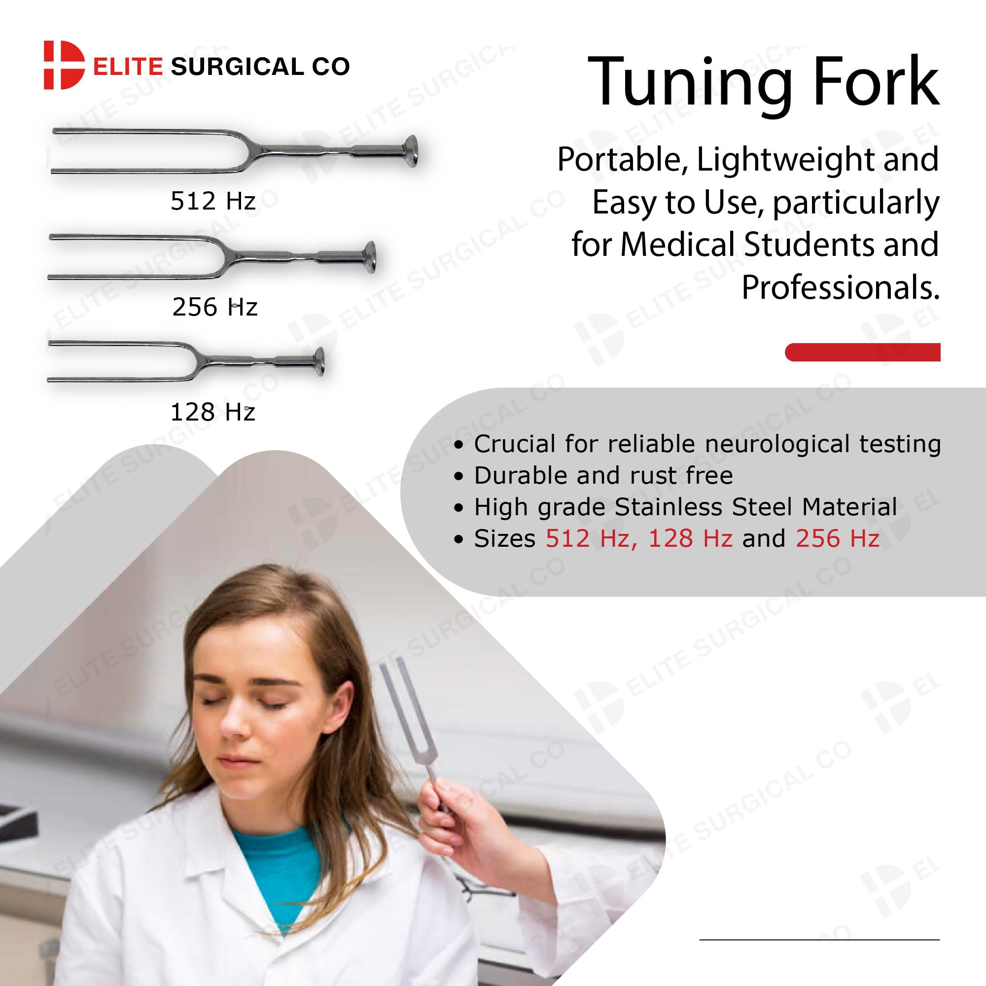 ADVANCED CNS KIT FOR MEDICAL STUDENTS (Complete Neurological Toolset) Kit for Medical Professionals and Practitioners (EDITION 1) - Image 2 thumbnail