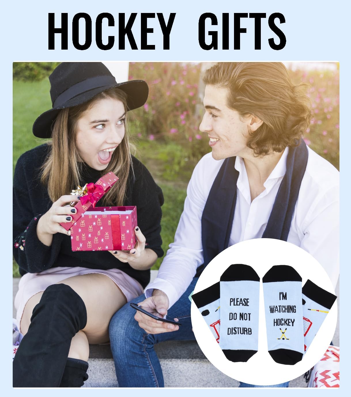 Hockey Socks for Men Women, Hockey Player Gifts - Image 5