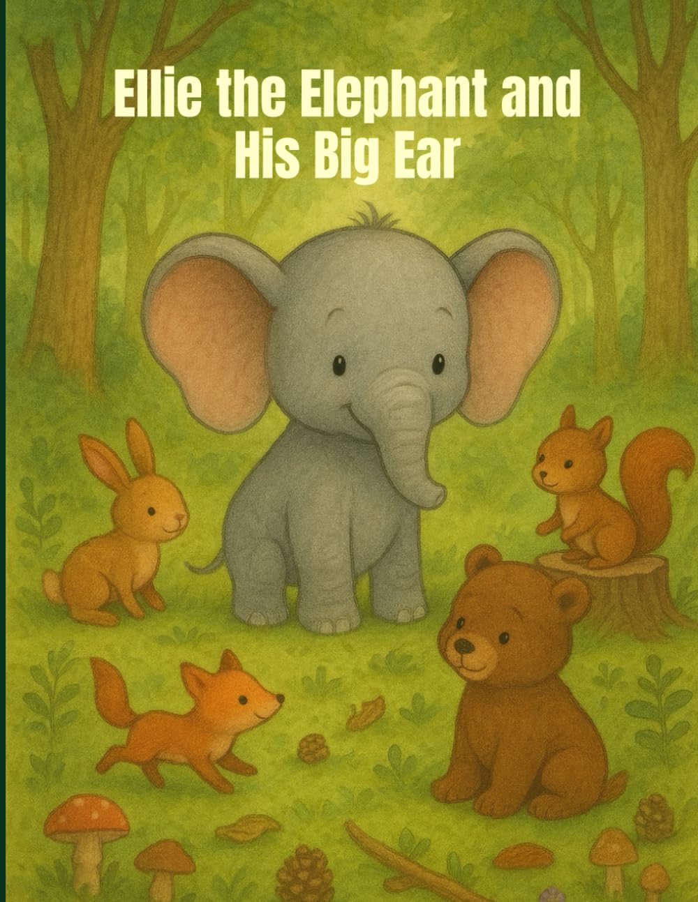 Ellie the Elephant and His Big Ear