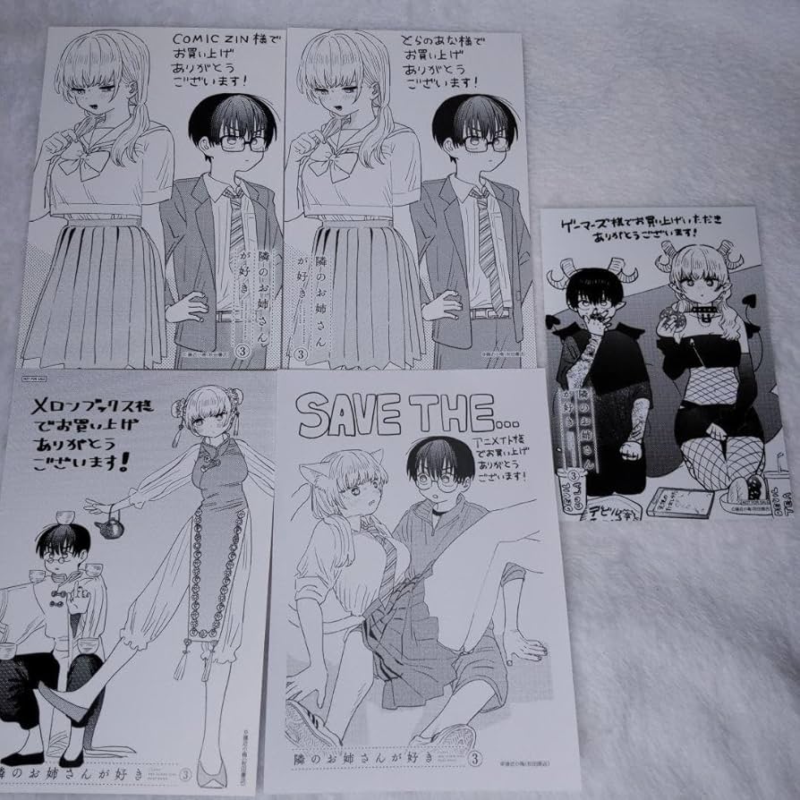 隣のお姉さんが好き 店舗購入特典21枚セット 隣のお姉さんが好き 店舗購入特典21枚セット