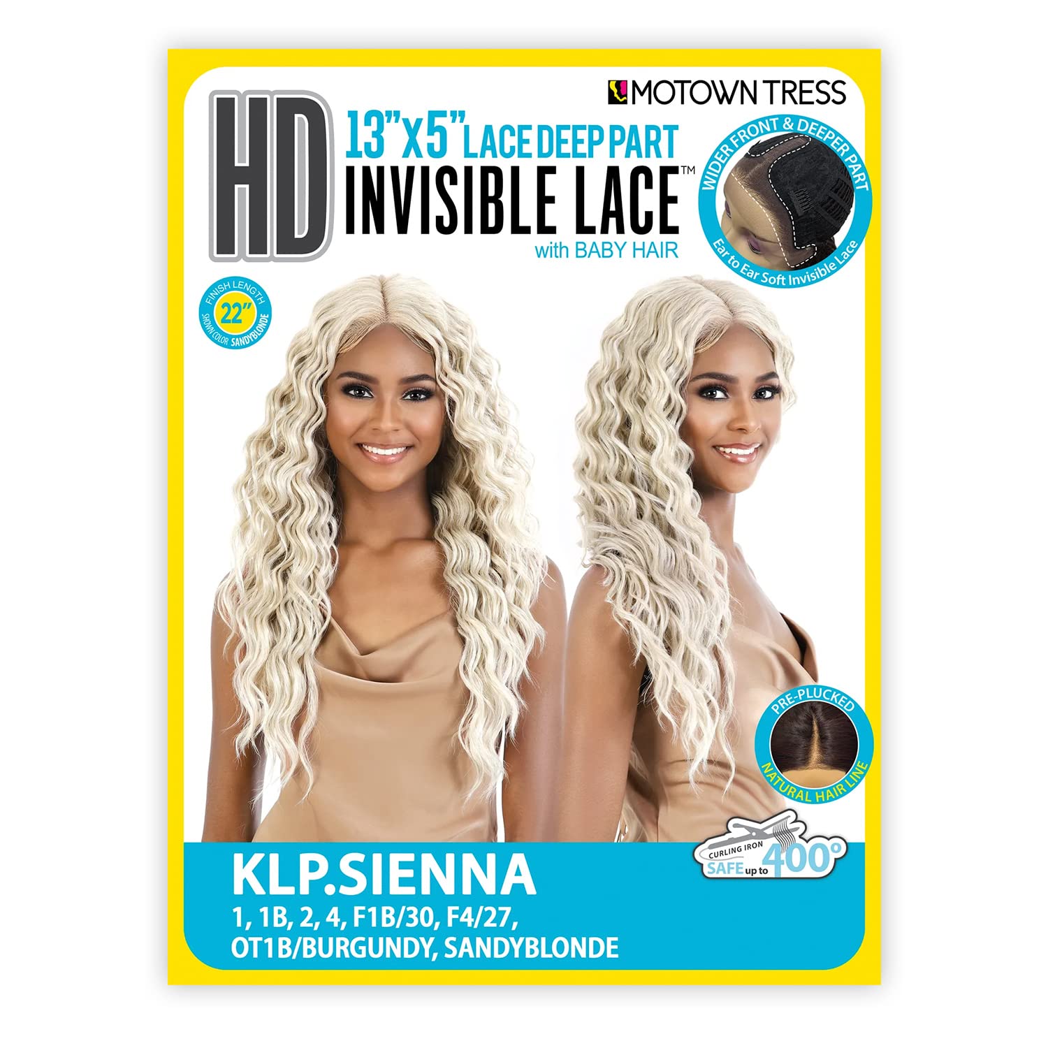 Amazon.com : Motown Tress HD Lace Front Wig 13X5 Invisible Lace