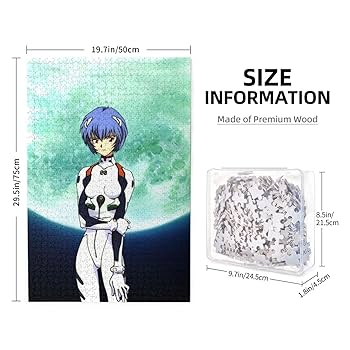 新世紀エヴァンゲリオン　綾波レイ　ジグソーパズル　5セット 新世紀エヴァンゲリオン 綾波レイ ジグソーパズル 5セット