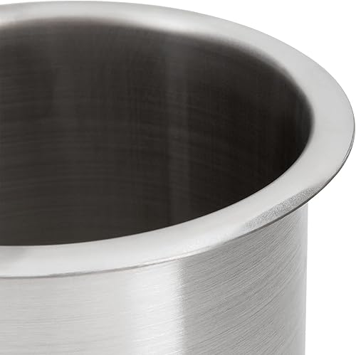 Miniatura 4 de Olla de acero inoxidable de 1-12 cuartos de galón - para calentador de salsas y sopa, olla de sopa, estación de sopa aplicable a restaurantes,