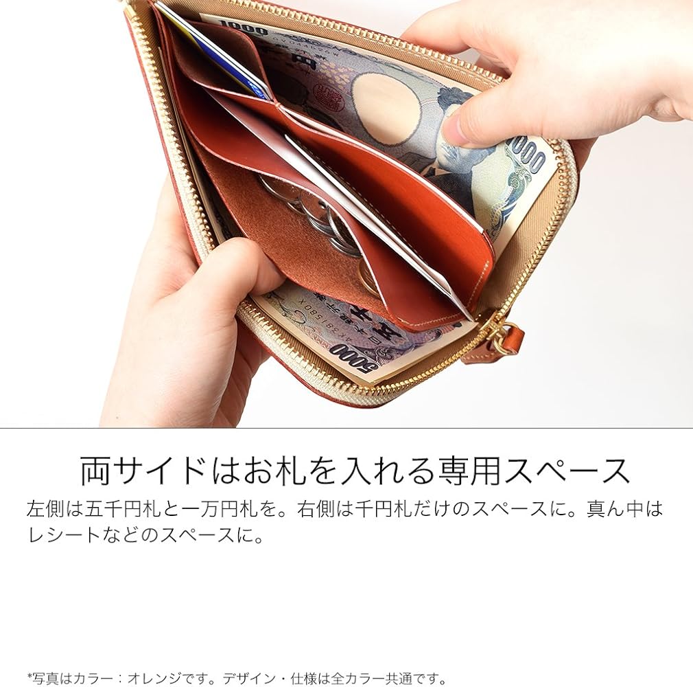 Amazon | [HUKURO] 長財布 財布 究極サイフ ロング 薄型 メンズ