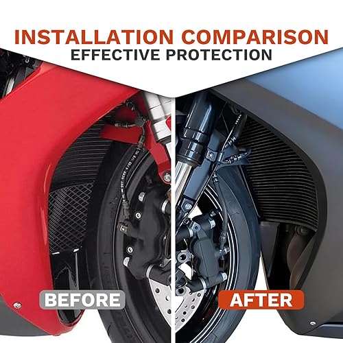 Miniatura 2 de Worldmotop Aluminum Cooling Radiator Compatible with YAMAHA MT09 MT-09 FZ09 FZ-09 2017-2022 Engine Radiator Cooler