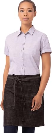 Chef Works Unisex Corvallis Half Bistro Apron
