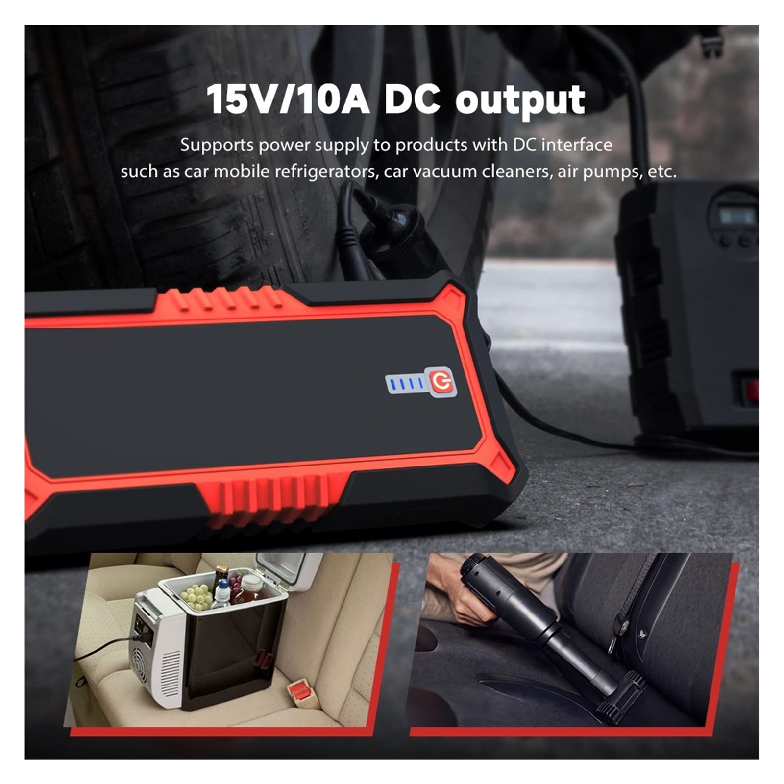 Ładowarka samochodowa 2000A automatyczne urządzenie do uruchamiania awaryjnego 12V zewnętrzny powerbank samochodowy automatyczny wzmacniacz baterii motocyklowej 19700mAh przenośny PowerBank pojazdu