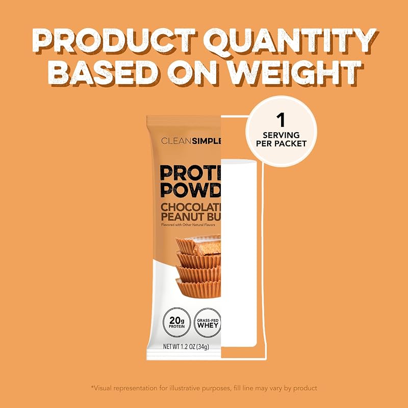 Clean Simple Eats Whey Isolate Protein, Choc Peanut Butter, 10 Stick Packs image 7