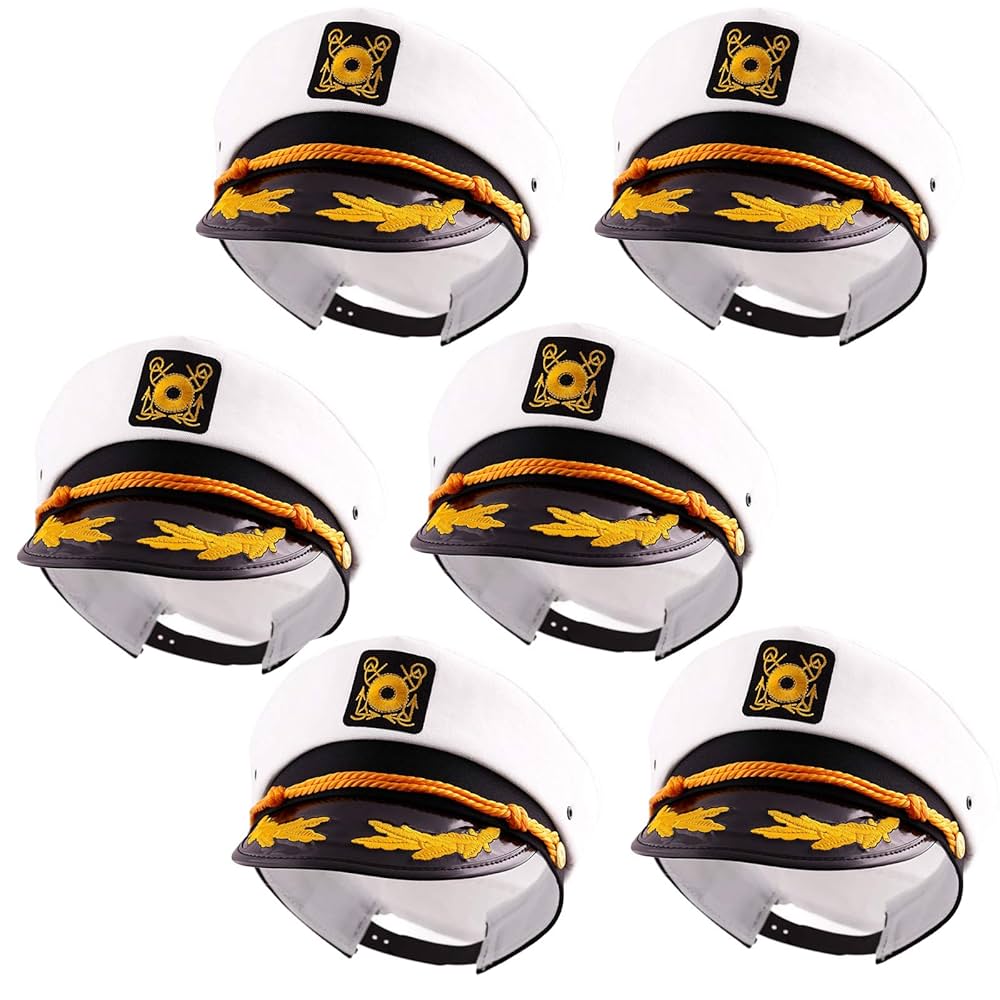 帽子 Captains hat Amazon.com: Captain's Yacht Sailors Hat Snapback Adjustable