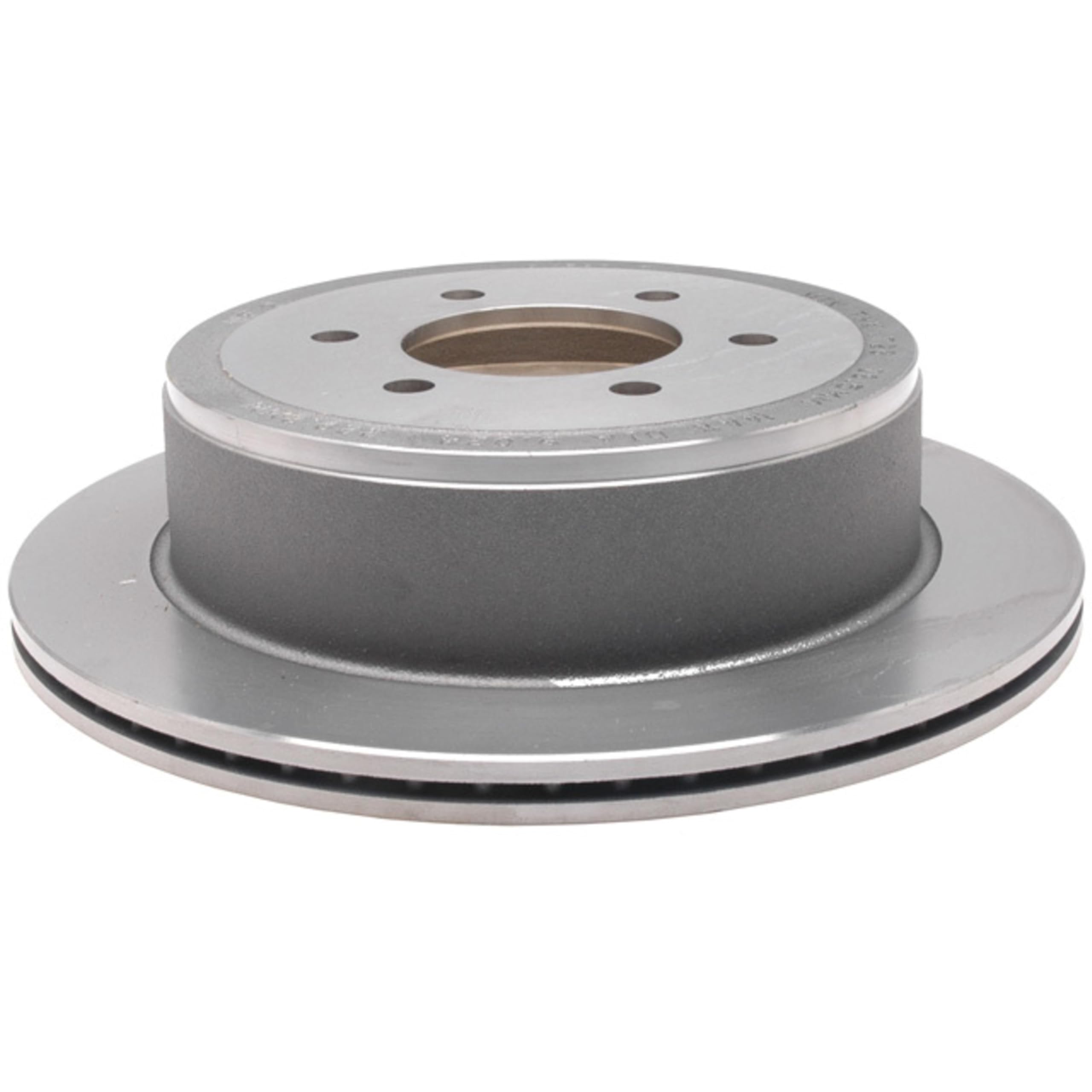 ACDelco Silver Rear Brake Rotor 18A1627A | GM 19261784 Brake Rotors for Select Ford F-150, F150 Heritage, Ford Lobo, Lincoln Mark LT, and more