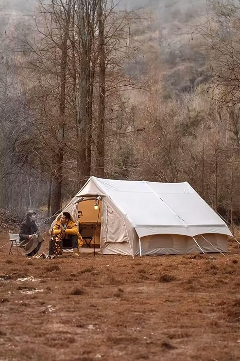 ROBO 4 Seasons Inflatable Camping Tent for 12 People