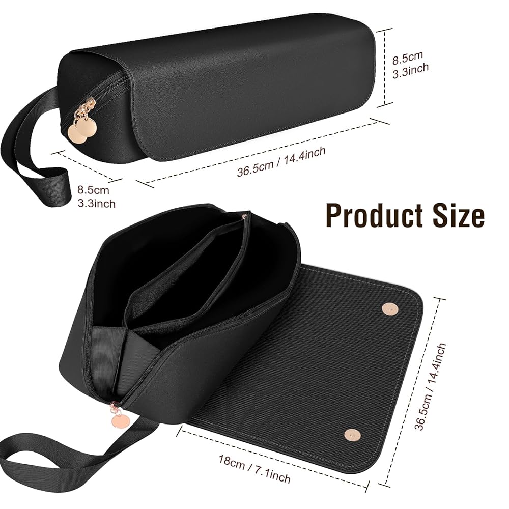 メイク道具・化粧小物 THE TOE Heat-Resistant Hair Iron Case