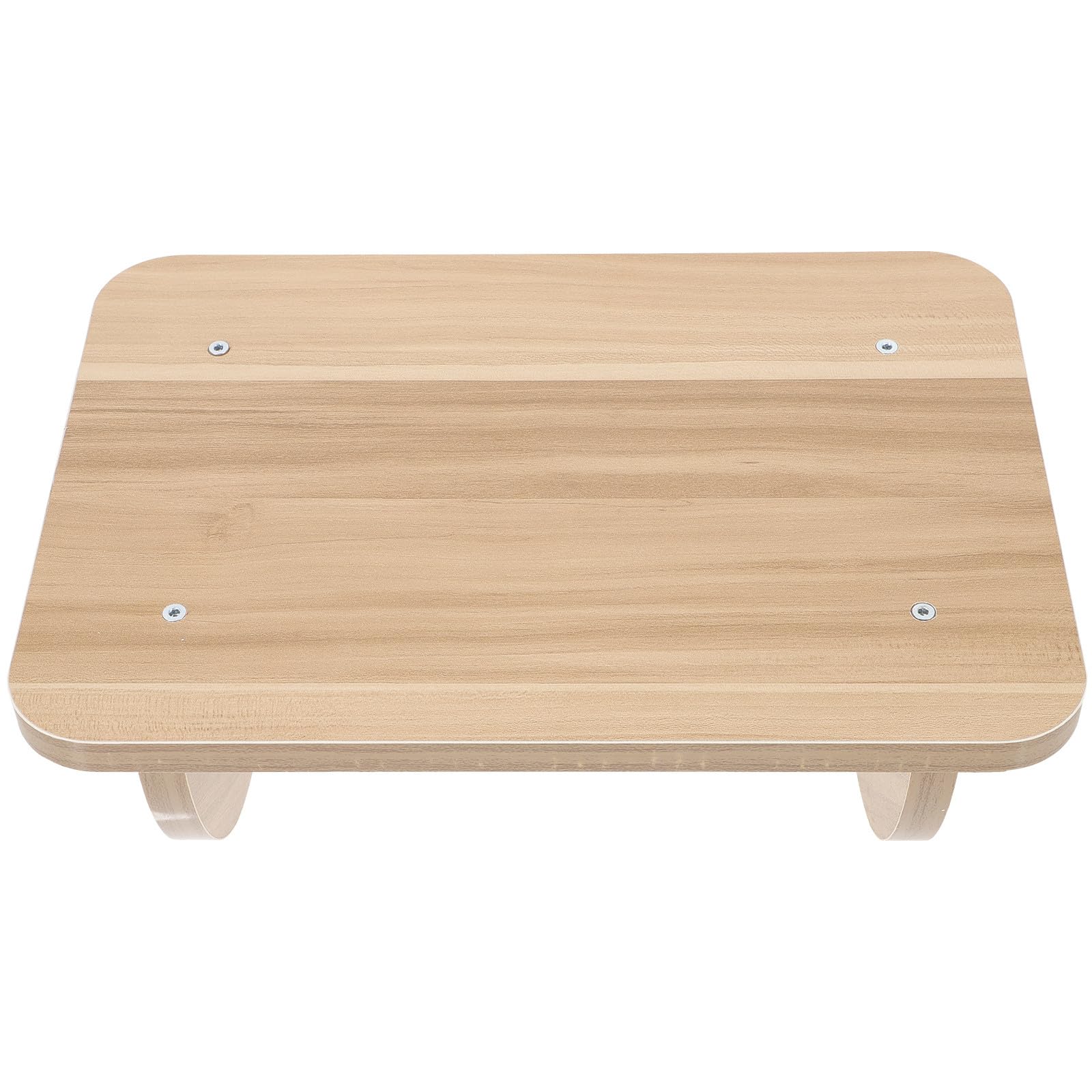 Reposapiés Color Aleatorio de Madera para Oficina Debajo del Escritorio Textura Confiable y Flexibilidad, Taburete Simple Adecuado para Hogar y Trabajo