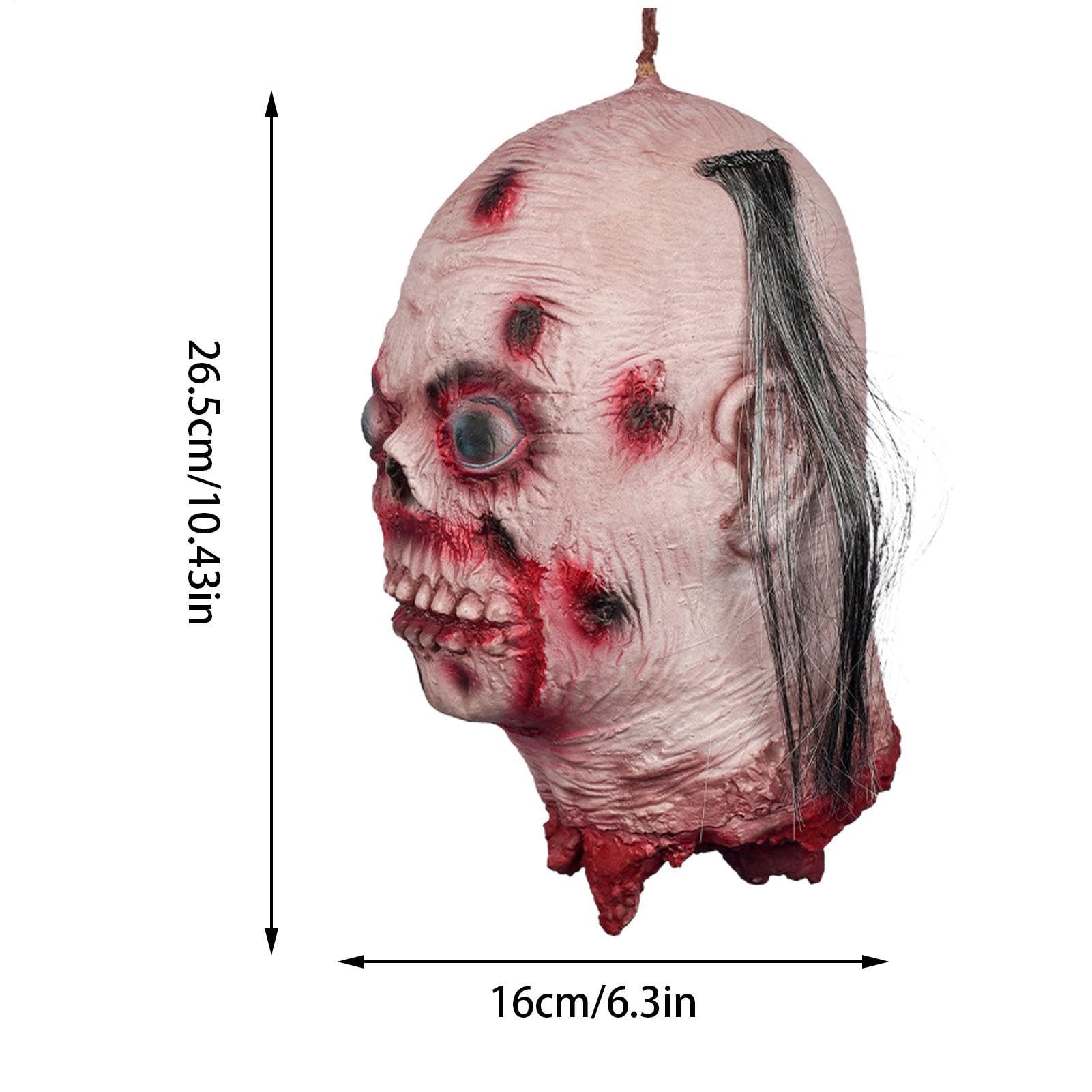 Akcesoria Halloween Plasterki Twarz Peruka W zestawie Horror Realistyczny