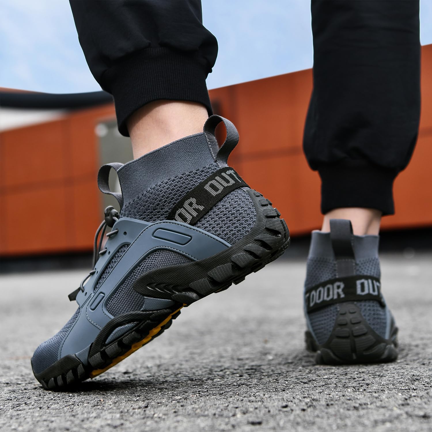 VTASQ Chaussure de Randonnee Homme Femmes Bottes en Plein Trekking Chaussures de Trail Antidérapantes Chaussures de Marche Respirantes Sneakers