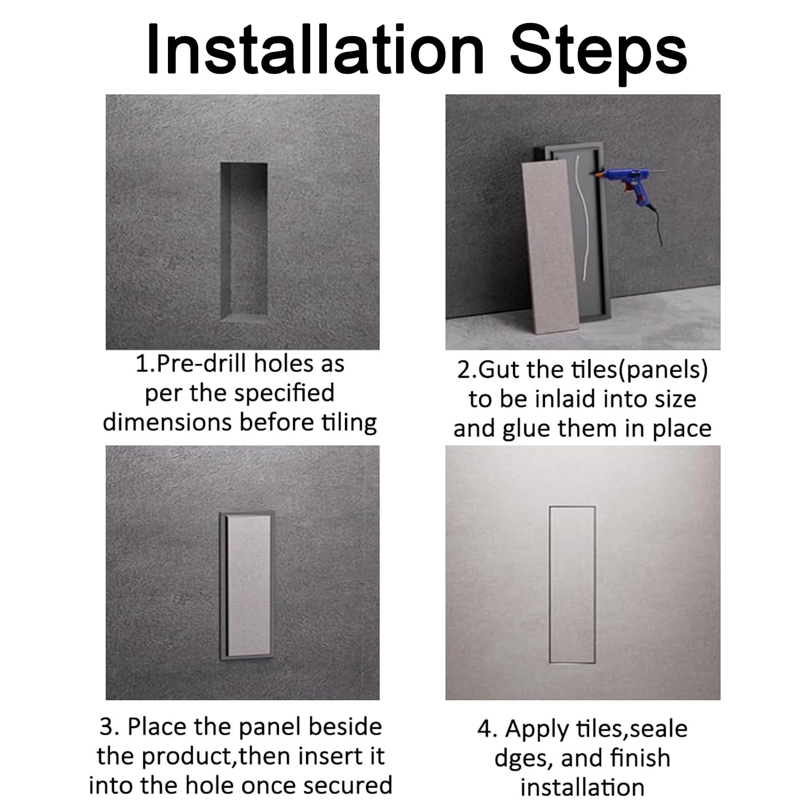 Versenkter Toilettenbürstenhalter, Versteckte Stehende Toilettenbürste Mit Toilettenbürsten Und -Haltern, Unsichtbares Design, Mit Elastischem Verschluss, Für Die Badezimmerrenovierung