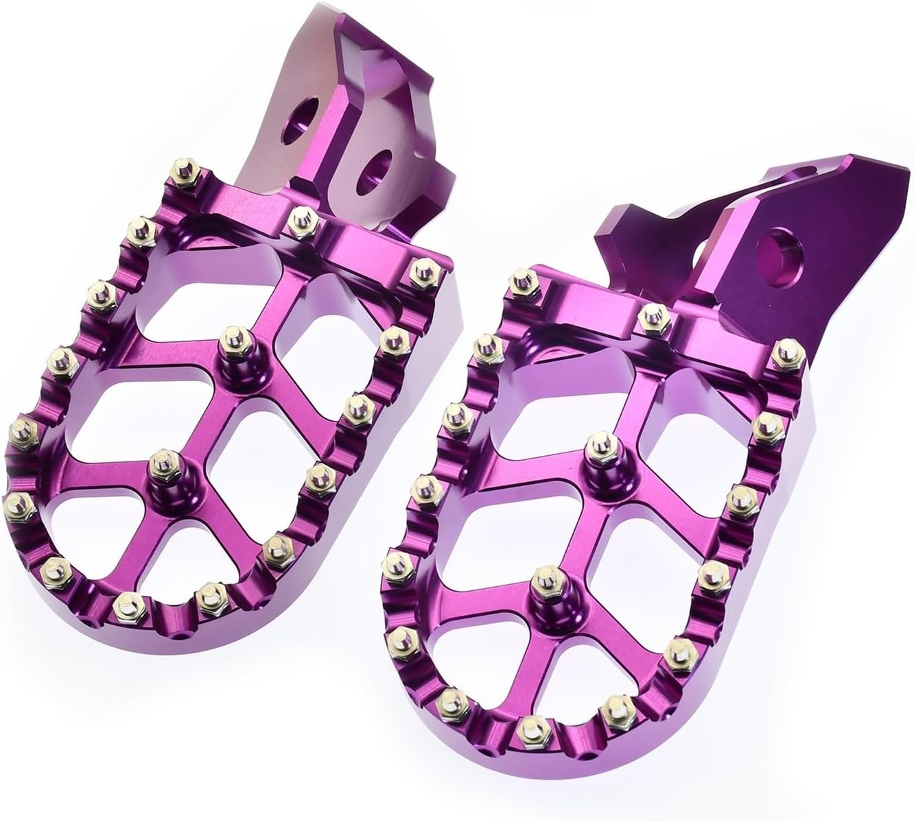 Motorcycle pedal Aluminum Footrest Footpegs Floor Boards Pedal Surron Ultrabee Ultra Bee SUR RON Off-Road Electric Vehicle Bike Parts(Black)