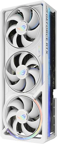 ASUS ROG Astral GeForce RTX 5090 32GB GDDR7 White OC Edition Gaming Quad Fan Graphics Card (NVIDIA DLSS 4, 3.8-Slot Design, PCIe 5.0, 3X DP 2.1b, 2X HDMI 2.1b, White, ROG-ASTRAL-RTX5090-O32G-WHITE) - 2