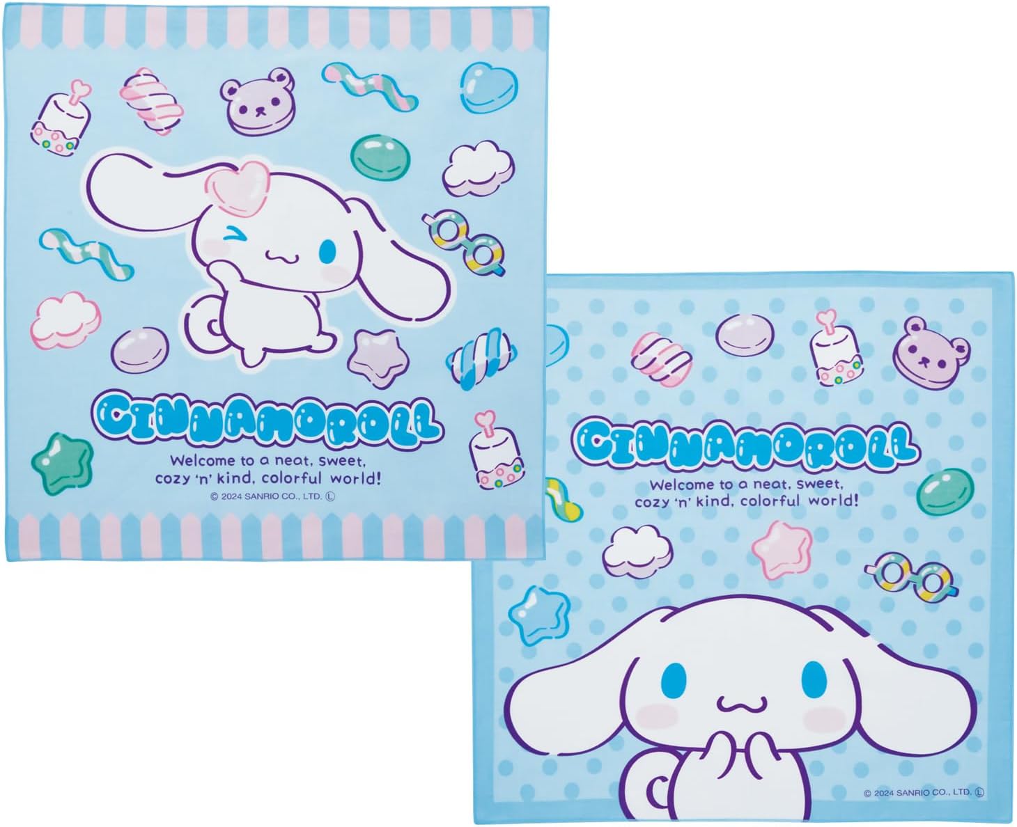 Skater KGA1-A Women's Sanrio Cinnamorole Fancy Snacks Weets, Insulated Lunch Bag with Clasp