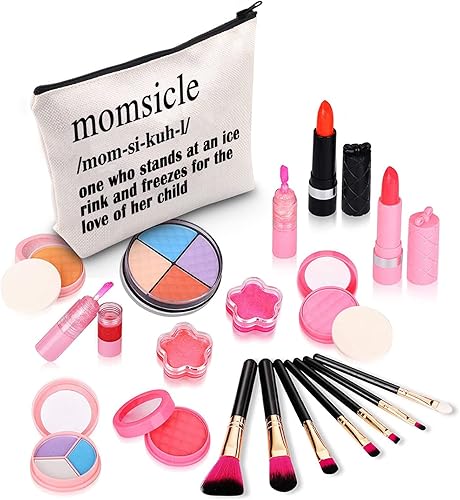 Miniatura 4 de ZJXHPO Kit de supervivencia para mamá de hockey bolsa de maquillaje para momsicle con cremallera bolsa de accesorios de definición de momsicle
