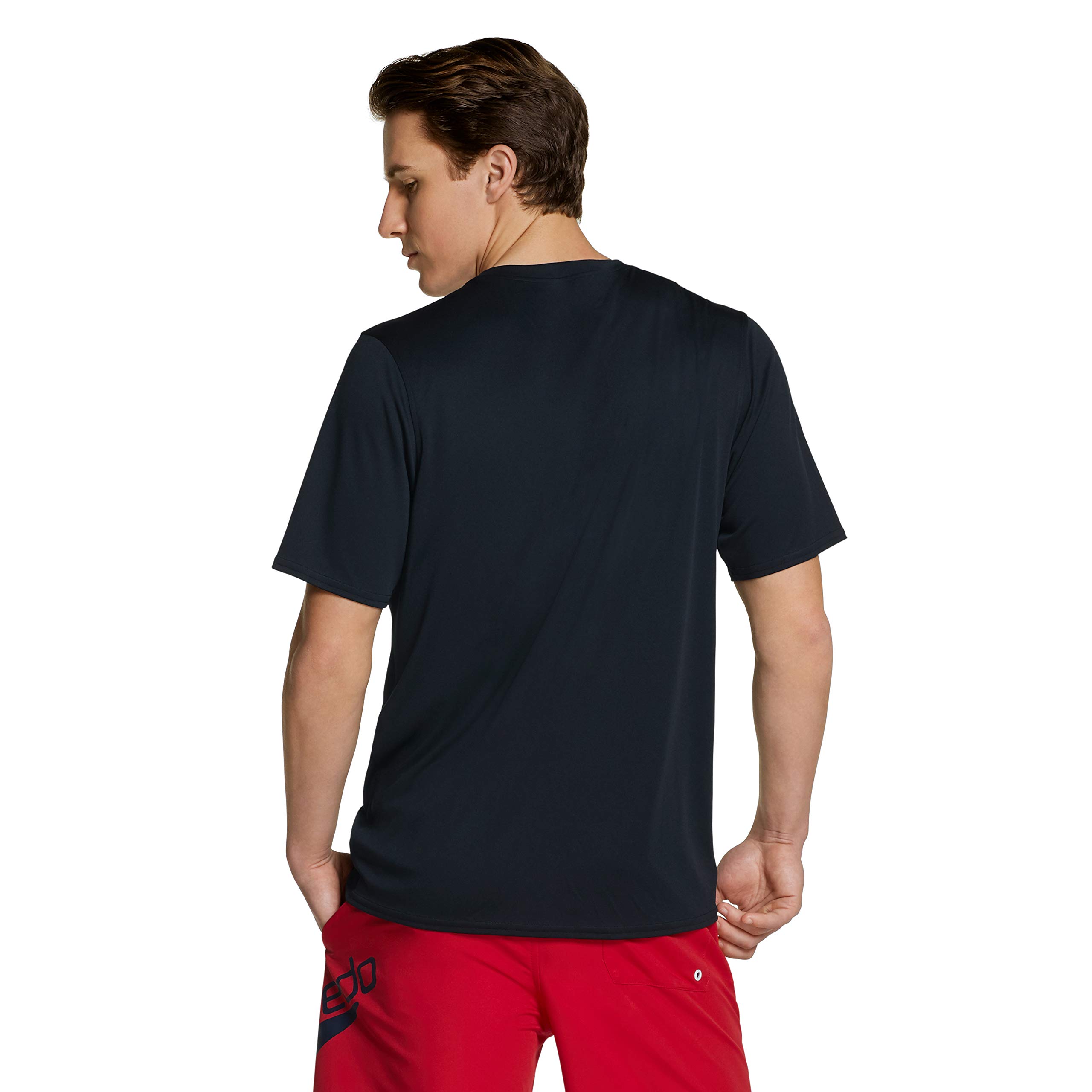 Speedo UV Swim Shirt Basic Easy Short Sleeve Regular Fit Camisa de protección de Sarpullido Mujer (Pack de 1)
