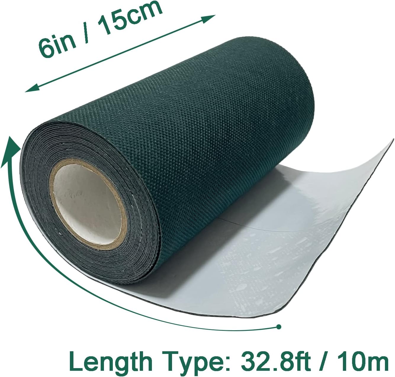 Turf Tape Artificial Grass Tape Self Adhesive Turf Seam Tape for Artificial Turf, Tape for Connecting Turf, Lawn, Fake Grass Carpet (6" x 33')