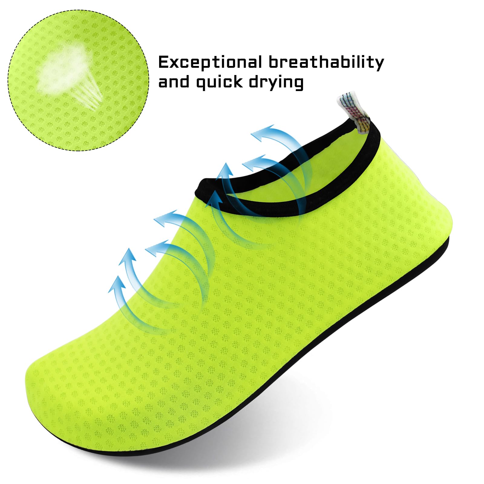 Zapatillas de natación transpirables para playa, surf y yoga hombres y mujeres