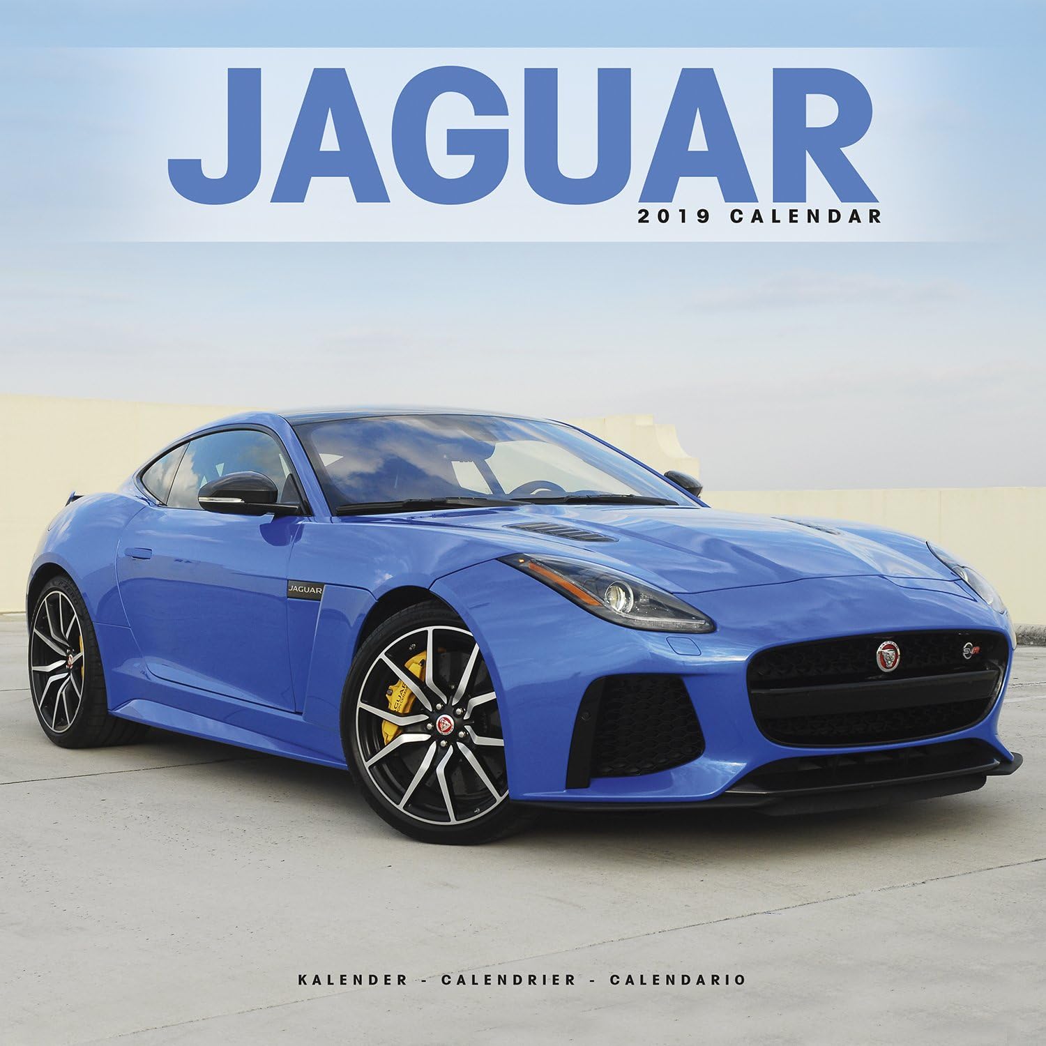 Jaguar Calendar- Calendars 2018 - 2019 Wall Calendars - Car Calendar - Automobile Calendar - Jaguar 16 Month Wall Calendar by Avonside Calendar – July 6, 2018
