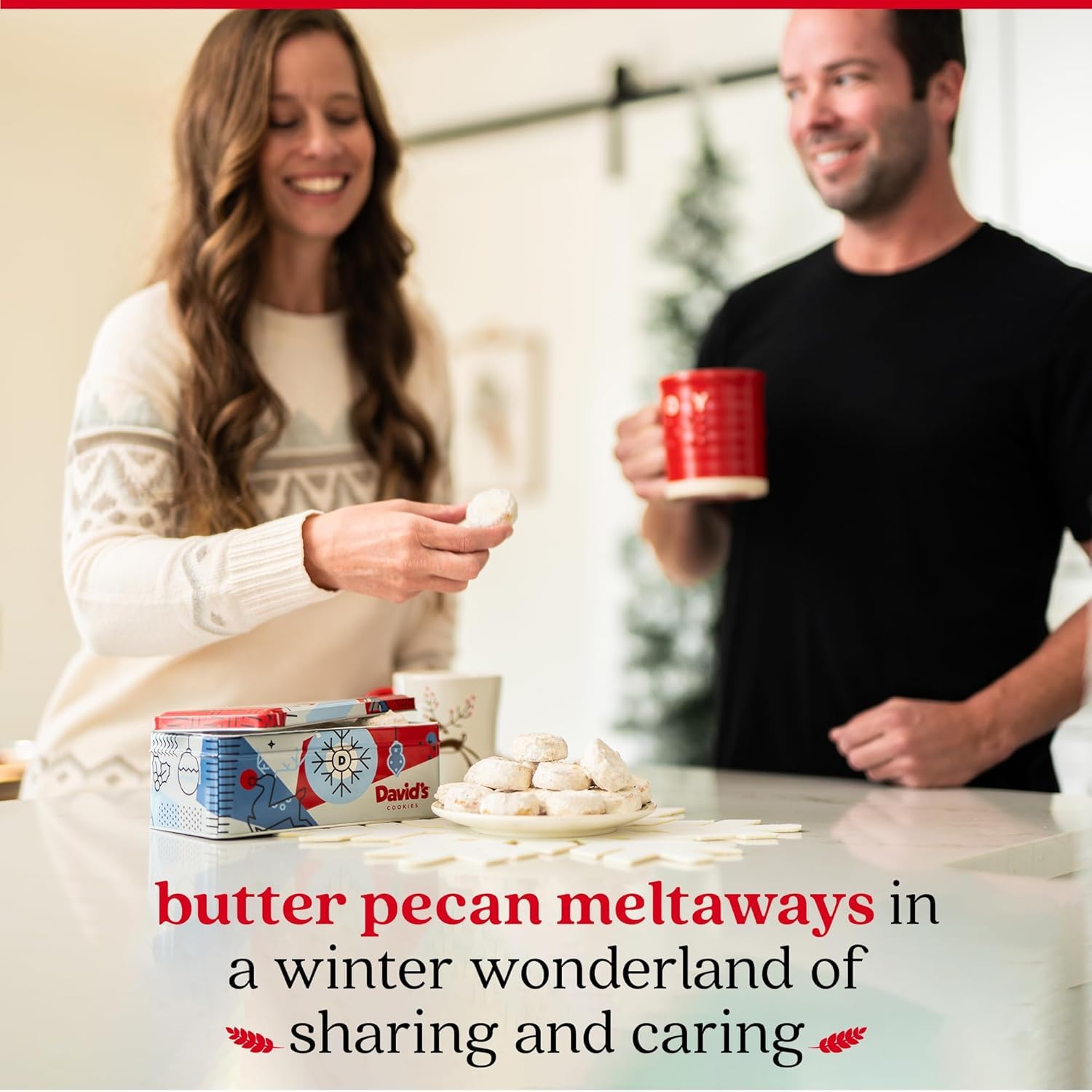 Best Gourmet Food - David's Cookies Winter Wonderland Butter Pecan Meltaway‍ Tin Review