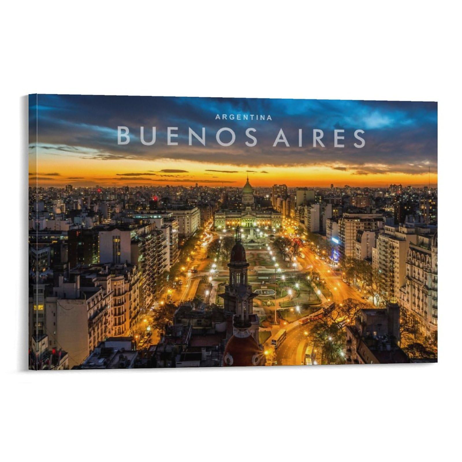 Impression sur toile Buenos Aires SECOLI de 50x75 cm pour la décoration moderne - 8