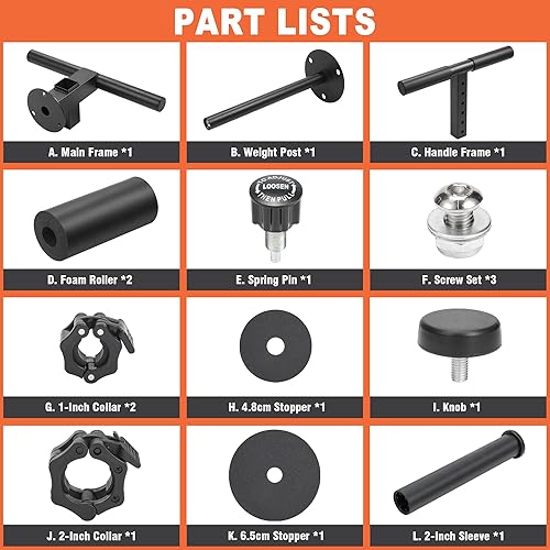 Miniatura 3 de Tib Bar & Tibialis Trainer Pro - Máquina de elevación de rodillas sobre los dedos de los pies para pantorrillas, espinillas, tobillos. Se adapta a