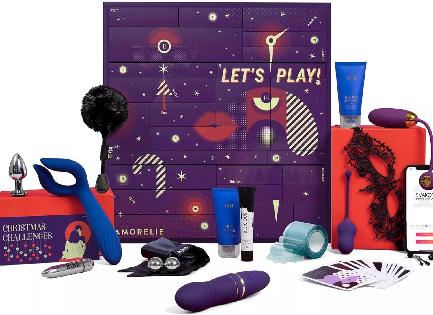 Amorelie Erotic Advent Calendar 2023 for Couples Premium Value 750