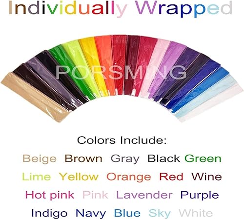 Miniatura 4 de PorsMing Paquete de 19 bandas de ejercicio, bandas elásticas para el cabello, bandas elásticas para la cabeza, para mujeres, hombres, niñas, yoga,